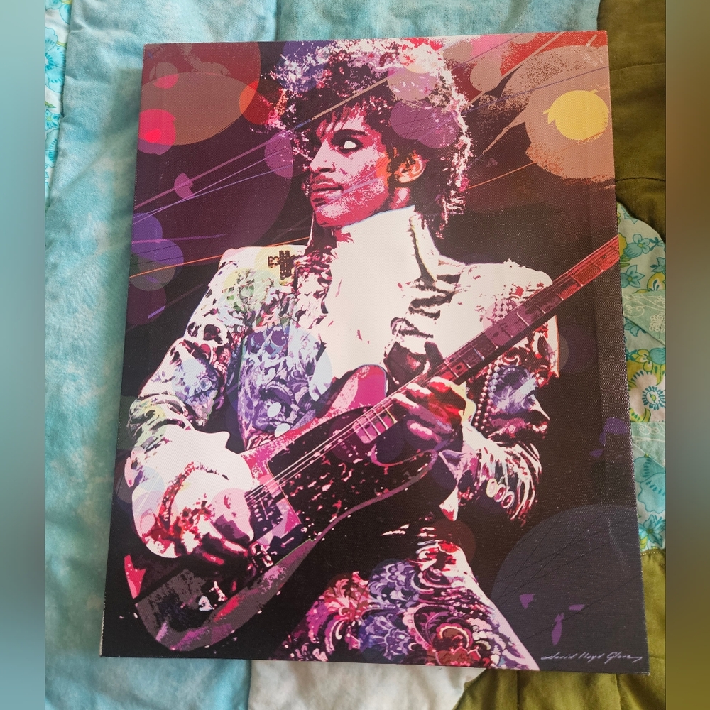 Prince Canvas professional placed on Wood- Photo by David Lloyd Glover